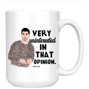 NWT UntamedEgo David Rose Coffee mug